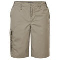 Pebble - Front - Craghoppers Mens Expert Kiwi Long Length Cargo Shorts