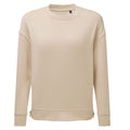 Nude - Front - TriDri Womens-Ladies Recycled Zipped Sweatshirt