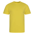 Sun Yellow - Front - Awdis Mens Cascade Ecologie Organic T-Shirt