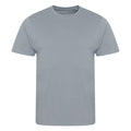 Heather Grey - Front - Awdis Mens Cascade Ecologie Organic T-Shirt