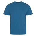 Ink Blue - Front - Awdis Mens Cascade Ecologie Organic T-Shirt