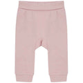 Soft Pink - Back - Larkwood Baby Sustainable Jogging Bottoms