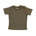 Camouflage Green - Front - Babybugz Baby T-Shirt