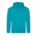 Lagoon Blue - Front - Awdis Mens Hoodie