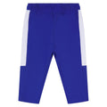 Royal Blue-White - Front - Larkwood Baby Contrast Tracksuit Bottoms