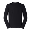 Black - Back - Russell Mens Classic Long-Sleeved T-Shirt