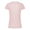 Powder Rose - Back - Fruit of the Loom Womens-Ladies Iconic T-Shirt