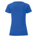 Royal Blue - Back - Fruit of the Loom Womens-Ladies Iconic T-Shirt