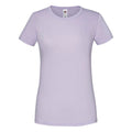 Soft Lavender - Front - Fruit of the Loom Womens-Ladies Iconic T-Shirt