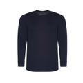 Navy - Front - PRORTX Mens Pro Long-Sleeved T-Shirt