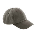 Brown - Front - Beechfield Unisex Adult Vintage Low Profile Cap