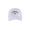 White - Back - Callaway Logo Baseball Cap