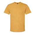 Mustard - Front - Gildan Unisex Adult Softstyle Midweight T-Shirt