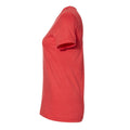 Red Mist - Side - Gildan Womens-Ladies Softstyle CVC T-Shirt