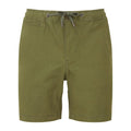 Olive - Front - Wombat Mens Chino Drawstring Shorts