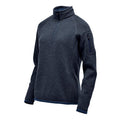 Navy - Side - Stormtech Womens-Ladies Avalanche Fleece Top