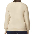 Sand - Back - Gildan Unisex Adult Softstyle Fleece Midweight Sweatshirt