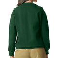 Forest Green - Back - Gildan Unisex Adult Softstyle Fleece Midweight Sweatshirt