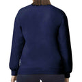 Navy - Back - Gildan Unisex Adult Softstyle Fleece Midweight Sweatshirt