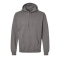 Charcoal - Front - Gildan Unisex Adult Softstyle Fleece Midweight Hoodie