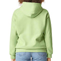 Pistachio - Back - Gildan Unisex Adult Softstyle Fleece Midweight Hoodie