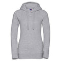 Light Oxford - Front - Russell Womens-Ladies Authentic Hoodie