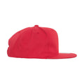 Red - Side - Flexfit Childrens-Kids Pro-style Twill Snapback Cap