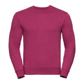 Fuchsia - Front - Russell Mens Set-in Sweatshirt