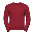 Classic Red - Front - Russell Mens Set-in Sweatshirt