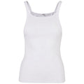 White - Front - Build Your Brand Womens-Ladies Everyday Tank Top