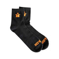 Black - Side - Scruffs Unisex Adult Worker Lite Socks (Pack of 3)