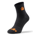 Black - Front - Scruffs Unisex Adult Worker Lite Socks (Pack of 3)