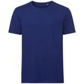 Bright Royal - Front - Russell Mens Organic T-Shirt