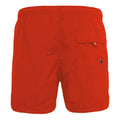 Crush Orange - Back - Proact Mens Swim Shorts