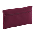 Burgundy - Front - Quadra Pencil Case