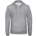 Heather Grey - Front - B&C Unisex Adult ID.203 50-50 Hoodie