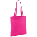 Fuchsia - Back - Westford Mill Bag For Life Long Handle Tote Bag