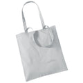 Light Grey - Front - Westford Mill Bag For Life Long Handle Tote Bag