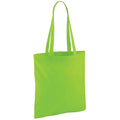 Lime Green - Back - Westford Mill Bag For Life Long Handle Tote Bag