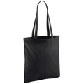 Black - Front - Westford Mill Bag For Life Long Handle Tote Bag