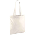 Natural - Front - Westford Mill Bag For Life Long Handle Tote Bag