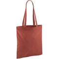 Orange Rust - Front - Westford Mill Bag For Life Long Handle Tote Bag