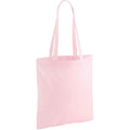 Pastel Pink - Front - Westford Mill Bag For Life Long Handle Tote Bag