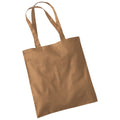 Caramel - Front - Westford Mill Bag For Life Long Handle Tote Bag