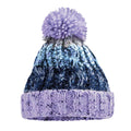 Lavender Fizz - Front - Beechfield Childrens-Kids Corkscrew Pom Pom Beanie