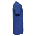 Bright Royal Blue - Side - Russell Mens Stretch Polo Shirt