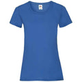 Royal Blue - Front - Fruit of the Loom Womens-Ladies Valueweight Heather Lady Fit T-Shirt