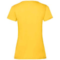 Sunflower - Back - Fruit of the Loom Womens-Ladies Valueweight Heather Lady Fit T-Shirt