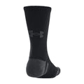 Black - Back - Under Armour Unisex Adult Performance Tech Crew Socks (Pack of 3)