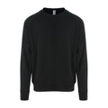 Jet Black - Front - Awdis Mens Graduate Heavyweight Sweatshirt